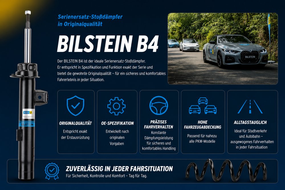 Bilstein Stoßdämpfer (Ersatz) B4 für Mercedes G-Klasse Typ W460 